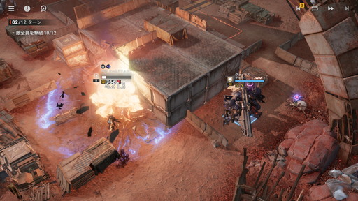 画像ギャラリー No.014のサムネイル画像 / ドルフロ2に“ヴォイマスティナ”がついに実装！　戦闘開始と同時に敵を殲滅し，マップ全域を飛び回る“最強の第二世代人形”の実力をレポート