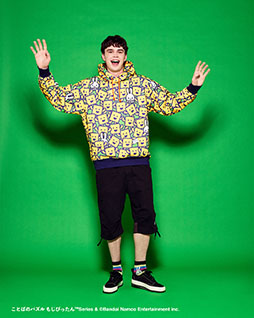 画像ギャラリー No.002のサムネイル画像 / ファッションブランド「CUNE」がゲーム「ことばのパズルもじぴったん」「塊魂」とコラボ。ポップなデザインのTシャツやパーカーを展開