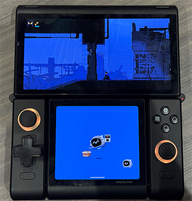 画像ギャラリー No.009のサムネイル画像 / ユニークな変形機構を備えた2画面搭載Androidゲーム機「SUGAR 1」の予約受付がスタート