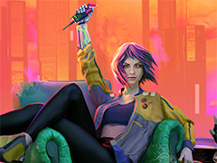 「Glitchpunk」のSteam早期アクセスは現地時間8月11日に開始へ。近未来の街を舞台とした,見下ろし視点のGTA2風サイバーパンクACT