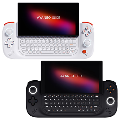 画像集 No.009のサムネイル画像 / スライド式キーボード搭載の携帯型ゲームPC「AYANEO SLIDE」の国内予約がスタート