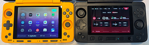 画像ギャラリー No.012のサムネイル画像 / 2画面を搭載したニンテンドー3DS風のAYANEO製携帯型ゲームPCとAndroidゲーム機の予約がスタート