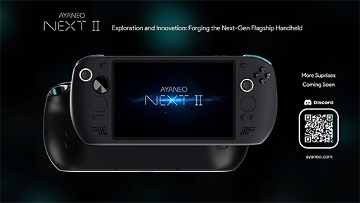 画像ギャラリー No.009のサムネイル画像 / 「次世代のフラッグシップハンドヘルドPC」を謳う「AYANEO NEXT II」の詳報が動画で公開