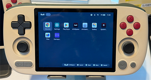 画像ギャラリー No.003のサムネイル画像 / 2万円台前半のエントリー向け携帯型Androidゲーム機「AYANEO Pocket Air Mini」の国内予約がはじまる