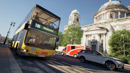画像ギャラリー No.001のサムネイル画像 / 首都ベルリンを1/1スケール(実物大)で再現! リアル志向の都市バスシム「The Bus」,正式リリース。PS5/Xbox Series X|S版も同時に登場