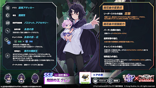 画像ギャラリー No.007のサムネイル画像 / 「ガーディアンテイルズ」,アニメ「クレバテス」とのコラボ後半を開催。「屍の勇者 アリシア」を実装