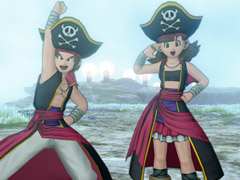 「ドラゴンクエストX 天星の英雄たち オンライン」の舞台は天使が暮らす浮遊都市“天星郷フォーリオン”。新職業“海賊”も登場