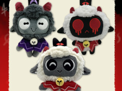 「Cult of the Lamb」Youtooz製ぬいぐるみキーホルダーを2026年9月下旬に発売。子羊，山羊，憑依された子羊の3種類