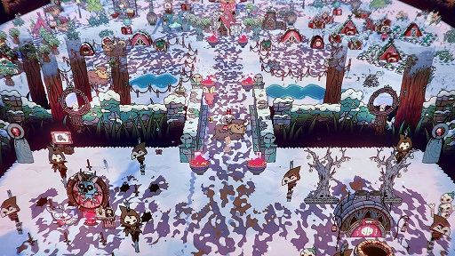 画像ギャラリー No.003のサムネイル画像 / “圧倒的に好評”なカルト教団運営ACT「Cult of the Lamb」，大型拡張コンテンツ「Woolhaven」を本日リリース