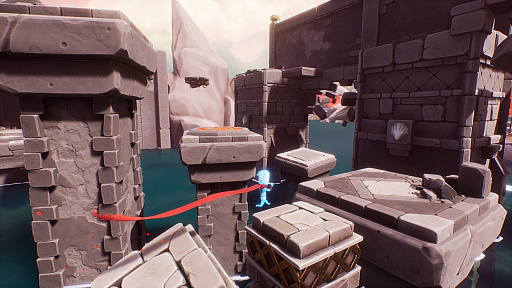 画像ギャラリー No.002のサムネイル画像 / プラットフォームアクション「SCARF」の最新トレイラー公開。頼りない主人公が,スカーフのようなドラゴンと一緒に成長する物語