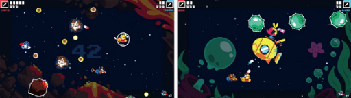 画像ギャラリー No.001のサムネイル画像 / 2Dシューティングゲーム「プパイポ コスモ デラックス」が配信スタート