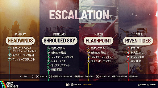画像ギャラリー No.002のサムネイル画像 / 「ARC Raiders」，2026年1月〜4月のロードマップ公開。新たなフィールドや新規大型ARCなどが登場予定