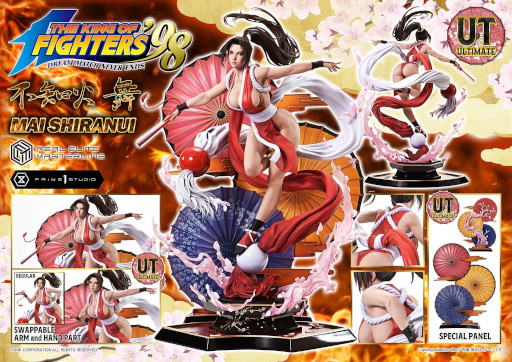 画像ギャラリー No.008のサムネイル画像 / 「THE KING OF FIGHTERS '98」,不知火 舞の1/4スケールスタチューが登場。プライム1スタジオのオンラインストアで予約受付を開始