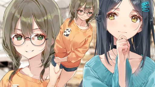 画像集#003のサムネイル/Switch「推しのラブより恋のラブ+ラブ・オア・ダイ」本日発売。不運のOLとガチャ運最強ギャルのドタバタラブコメディ