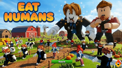 画像ギャラリー No.001のサムネイル画像 / 新作アクションゲーム「Eat Humans」,Robloxで本日リリース。街に突如現れた四足歩行のモンスターとして,逃げる人々を捕食しよう
