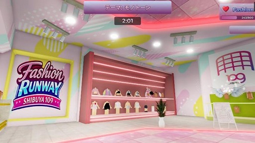画像ギャラリー No.004のサムネイル画像 / 「Roblox」にSHIBUYA109が登場。ランウェイでコーデを競い合うファッション対戦ゲーム「FASHION RUNWAY SHIBUYA109」を配信開始