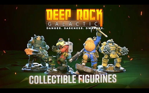 画像ギャラリー No.001のサムネイル画像 / ドワーフたちが協力して採掘するFPS「Deep Rock Galactic」の公式フィギュアがクラファンを実施中。Kickstarter限定でお助けロボM.U.L.E.も手に入る