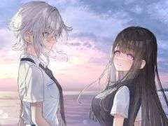 お互いの大切な人を上書きする恋を描く百合ビジュアルノベル「嘘から始まる恋の夏」Steam版の配信を開始。リリース記念セールで10%オフに