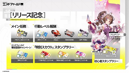 画像ギャラリー No.004のサムネイル画像 / 「アークナイツ：エンドフィールド」，1月20日に事前ダウンロードをスタート。リリース予告特別番組でコラボ情報などが一挙公開に