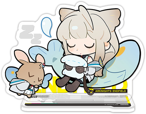 画像ギャラリー No.011のサムネイル画像 / アニメイト，「アークナイツ：エンドフィールド」の新作グッズを1月24日に発売。アニメイト池袋本店など一部店舗ではポップアップストアがオープン