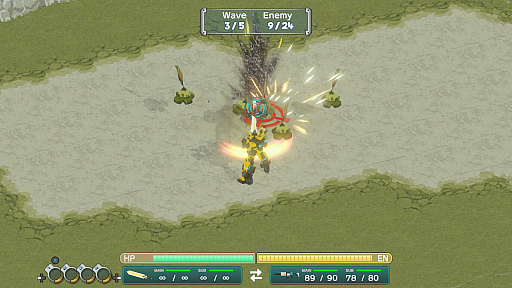 画像ギャラリー No.006のサムネイル画像 / Switch版「コズミックブレイク GUN ＆ SLASH」，ニンテンドーeショップで本日リリース