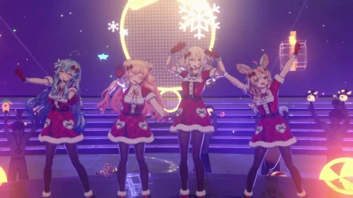 画像ギャラリー No.008のサムネイル画像 / “ねぽらぼ”の4人がステージを駆け回った「re:VISION Holoearth Live」レポート。タレントと観客が作り上げるバーチャルライブがついに実現