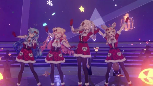 画像ギャラリー No.015のサムネイル画像 / “ねぽらぼ”の4人がステージを駆け回った「re:VISION Holoearth Live」レポート。タレントと観客が作り上げるバーチャルライブがついに実現