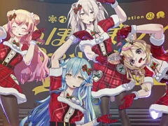 “ねぽらぼ”の4人がステージを駆け回った「re:VISION Holoearth Live」レポート。タレントと観客が作り上げるバーチャルライブがついに実現