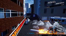 画像ギャラリー No.003のサムネイル画像 / 軽トラで崩壊する日本を突っ走り，未知の生命体や巨大ヒグマをぶちのめす「ドライブクレイジー」のSteamストアページ公開