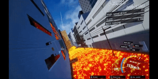 画像ギャラリー No.006のサムネイル画像 / 軽トラで崩壊する日本を突っ走り，未知の生命体や巨大ヒグマをぶちのめす「ドライブクレイジー」のSteamストアページ公開