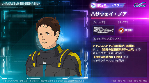 画像ギャラリー No.005のサムネイル画像 / 「SDガンダム ジージェネレーション エターナル」，メインステージ「機動戦士ガンダム 閃光のハサウェイ」を追加。Ξガンダムなどもガシャに登場