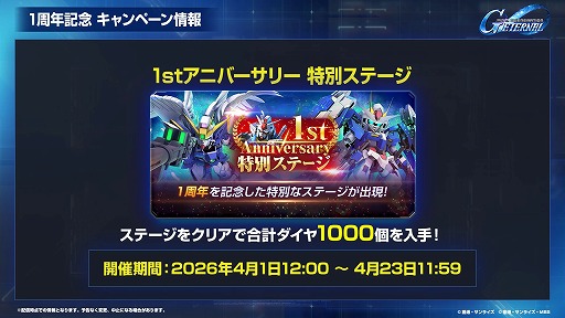 画像ギャラリー No.010のサムネイル画像 / 「Gジェネ エターナル」1周年記念ガシャの詳細が公開。ウイングガンダムゼロ（EW版）は攻撃型，ダブルオーライザーは耐久型で登場