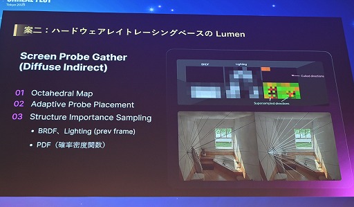 画像ギャラリー No.022のサムネイル画像 / 「鳴潮」がUE4.26のままLumenベースのレイトレーシングを実装した舞台裏。美しい光のアニメ調世界を支える技術［Unreal Fest Tokyo 2025］