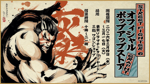 画像ギャラリー No.015のサムネイル画像 / 「スト6」,Tシャツと美濃焼の食器類からなる新作コレクション「Special Moves Collection」を発売。コラボ米「真豪鬼米2026」も登場