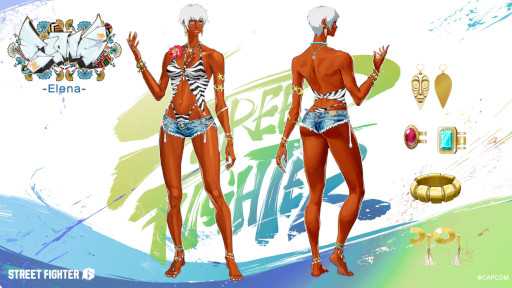 画像ギャラリー No.007のサムネイル画像 / 「スト6」,「ディージェイ」と「エレナ」の水着コスチュームのショーケース映像を公開。「JAM Project」とのコラボコンテンツも配信決定