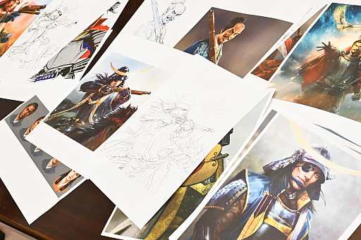 画像ギャラリー No.041のサムネイル画像 / ［インタビュー］武将は顔が命!?　「信長の野望」の伝統芸能“武将イラスト”の描き方を戦国絵師らに聞く（二階堂盛義の謎も判明！）