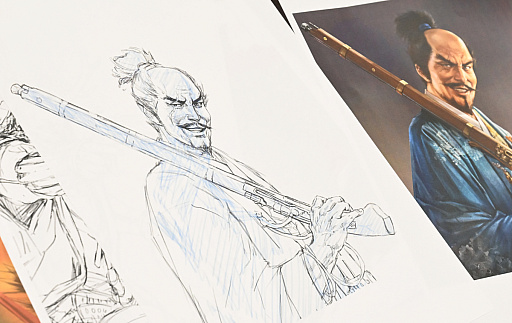 画像ギャラリー No.057のサムネイル画像 / ［インタビュー］武将は顔が命!?　「信長の野望」の伝統芸能“武将イラスト”の描き方を戦国絵師らに聞く（二階堂盛義の謎も判明！）