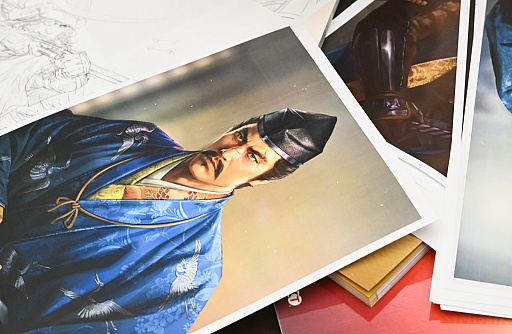 画像ギャラリー No.060のサムネイル画像 / ［インタビュー］武将は顔が命!?　「信長の野望」の伝統芸能“武将イラスト”の描き方を戦国絵師らに聞く（二階堂盛義の謎も判明！）