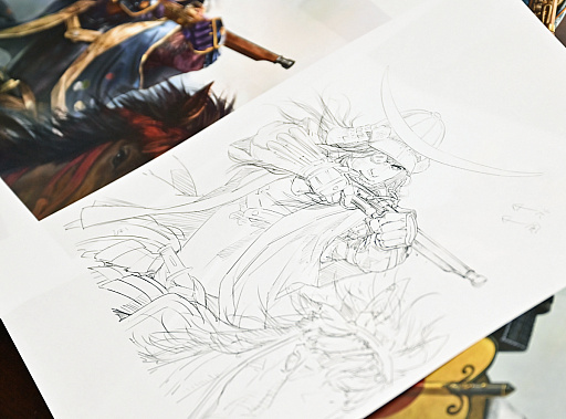 画像ギャラリー No.061のサムネイル画像 / ［インタビュー］武将は顔が命!?　「信長の野望」の伝統芸能“武将イラスト”の描き方を戦国絵師らに聞く（二階堂盛義の謎も判明！）