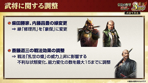 画像ギャラリー No.030のサムネイル画像 / ［インタビュー］3周年を迎えた「信長の野望 覇道」に“UR武将”現る！　SSRとリンクするってどういうこと!?