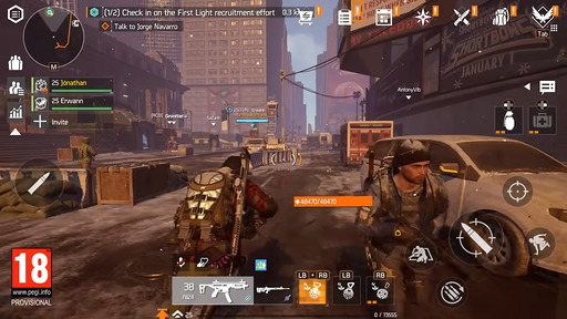 画像ギャラリー No.002のサムネイル画像 / シリーズ最新作「ディビジョン リサージェンス」，3月31日リリース。オリジナル版のオープンワールド体験をスマホでも