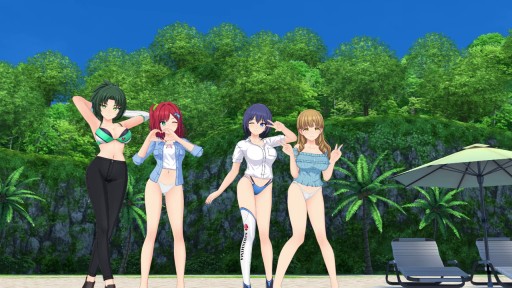 画像集 No.017のサムネイル画像 / “閃乱カグラ”のハニパレが贈る完全新作「ドルフィンウェーブ」先行インプレッション。ジェットバトルに青春をかける少女達の物語