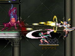 インティ・クリエイツの新作「Grim Guardians: Demon Purge」プレイレポート。悪魔ハンターの姉妹を交代しながら戦うアクションが楽しい