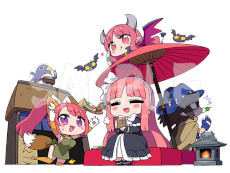 画像集#019のサムネイル/「魔界戦記ディスガイア7」,“コレクターズBOX”を飾る原田たけひと氏の描き下ろしイラストを公開。初回生産特典や各店舗特典も明らかに