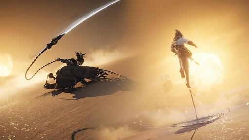 画像ギャラリー No.005のサムネイル画像 / 「風燕伝：Where Winds Meet」全3章で展開する大型アップデート「河西」が登場。第1章「玉門関」を3月6日に実装，砂漠マップや新武術を追加