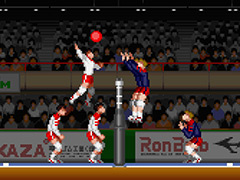 「スーパーバレーボール」(1989年)のアーケードアーカイブス版がSwitchとPS4で8月25日に登場