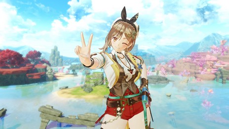 画像集 No.037のサムネイル画像 / 「ライザのアトリエ3 〜終わりの錬金術師と秘密の鍵〜」はシームレスなマップで冒険できる。シナリオライターは高橋弥七郎さんを再起用