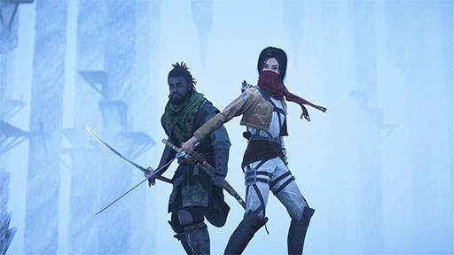 画像ギャラリー No.001のサムネイル画像 / 「アサシン クリード シャドウズ」，アニメ「進撃の巨人」とコラボ。奈緒江と弥助が正体不明のカルト教団に挑むイベントを楽しめる