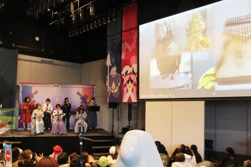 画像ギャラリー No.008のサムネイル画像 / 「Sky 星を紡ぐ子どもたち」のファンアートが二子玉川に集結。開発スタッフによるライブドローイングも行われた“Sky Art Fest”イベントレポート