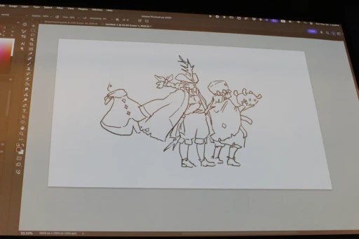 画像ギャラリー No.020のサムネイル画像 / 「Sky 星を紡ぐ子どもたち」のファンアートが二子玉川に集結。開発スタッフによるライブドローイングも行われた“Sky Art Fest”イベントレポート